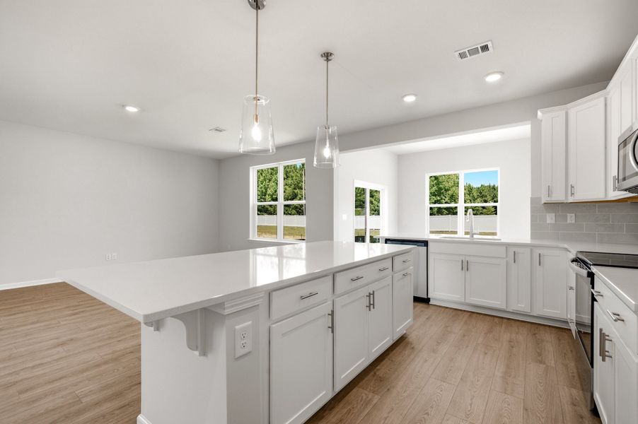 Furnished interior view inside a new home in Ambridge, Conway (Image 5).