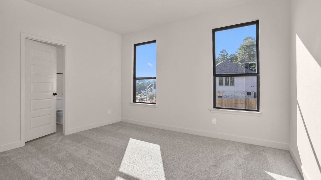 Spacious, unfurnished interior of a new home in The Woodlands Hills, Willis (Image 17). Spacious, unfurnished interior of a new home in The Woodlands Hills, Willis (Image 17).