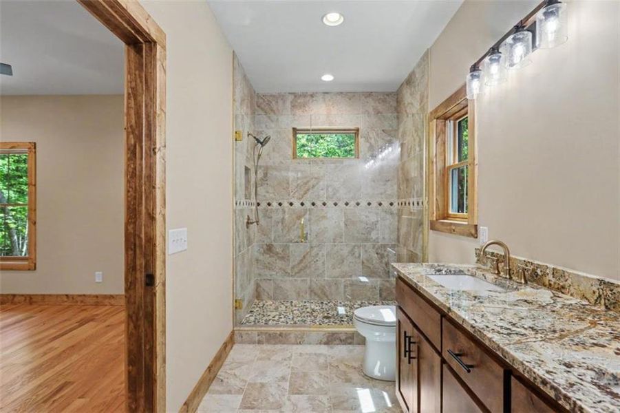 Furnished interior view inside a new home in , Blairsville (Image 13).