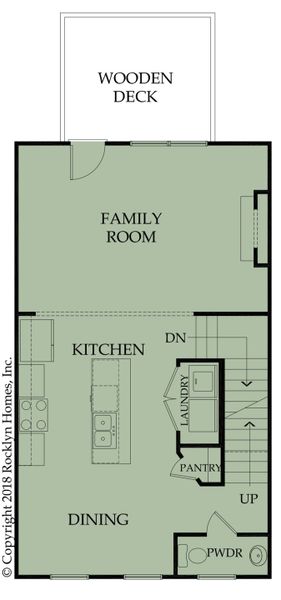 2D floor plan layout for the Bordeaux by Rocklyn Homes in Cascades, Atlanta, GA (Image 3). 2D floor plan layout for the Bordeaux by Rocklyn Homes in Cascades, Atlanta, GA (Image 3).