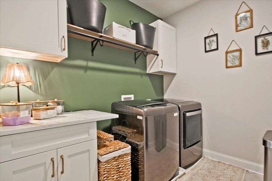 Furnished interior view inside a new home in , Cumming (Image 43).