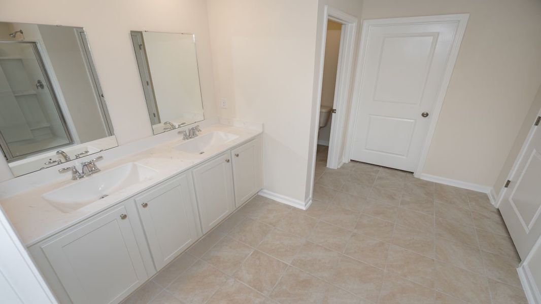 Furnished interior view inside a new home in The Pines at Blake Farm, Wilmington (Image 11).