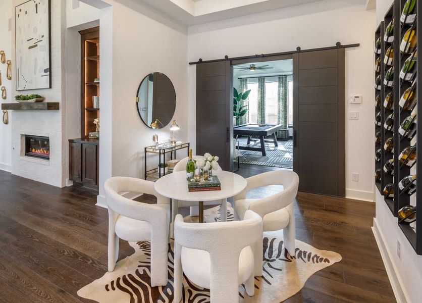 Representative Breakfast Nook - some options shown Representative Breakfast Nook - some options shown