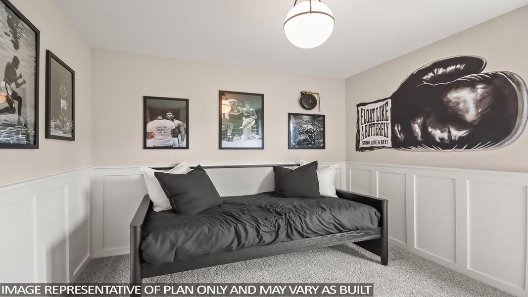 Furnished interior view inside a new home in Lexington Heights, Willis (Image 17).