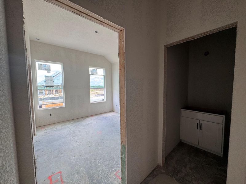 In-progress construction of a new home in Willow Springs, Buda, TX (Image 29). In-progress construction of a new home in Willow Springs, Buda, TX (Image 29).