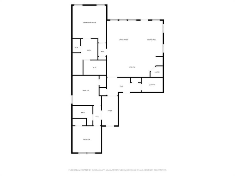 View of home floor plan