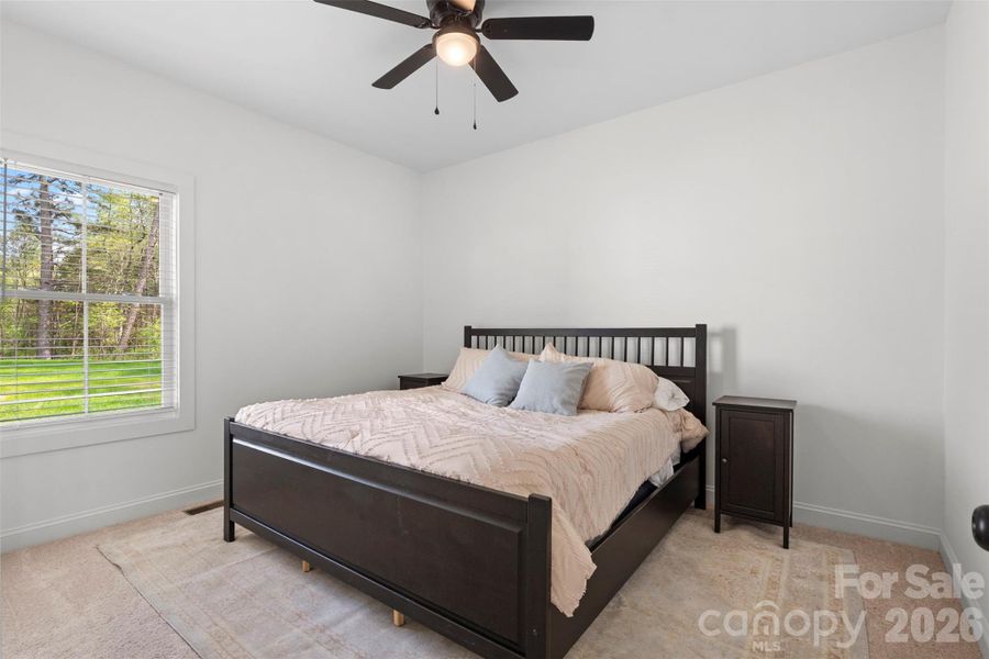 Primary bedroom (king size bed)