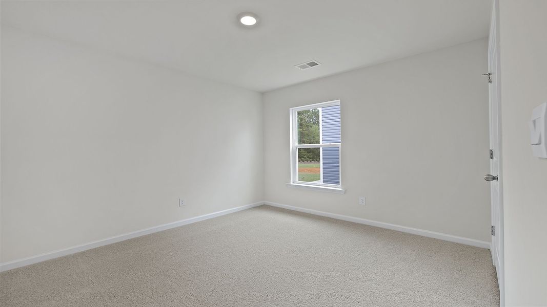 Spacious, unfurnished interior of a new home in Bentley Park, Greenwood (Image 24). Spacious, unfurnished interior of a new home in Bentley Park, Greenwood (Image 24).
