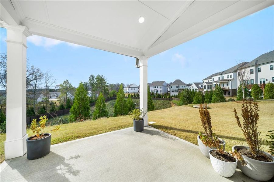 Exterior details and patio area of a home in , Buford (Image 3). Exterior details and patio area of a home in , Buford (Image 3).