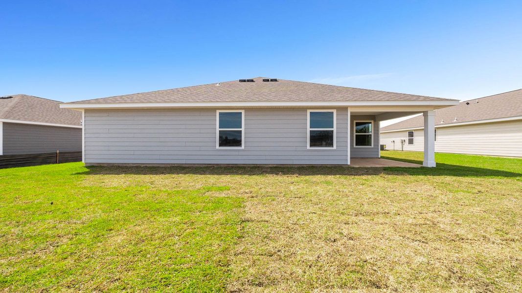 Representative exterior details of a home built from the The Lakeside by D.R. Horton in Hodges Bayou Plantation, Panama City (Image 2). Representative exterior details of a home built from the The Lakeside by D.R. Horton in Hodges Bayou Plantation, Panama City (Image 2).