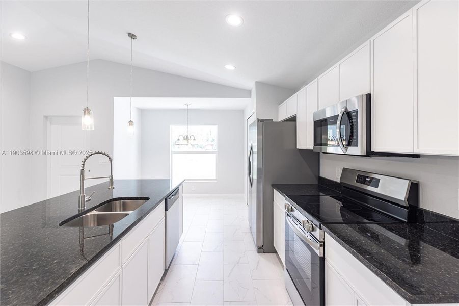 Furnished interior view inside a new home in , Lehigh Acres (Image 7). Furnished interior view inside a new home in , Lehigh Acres (Image 7).