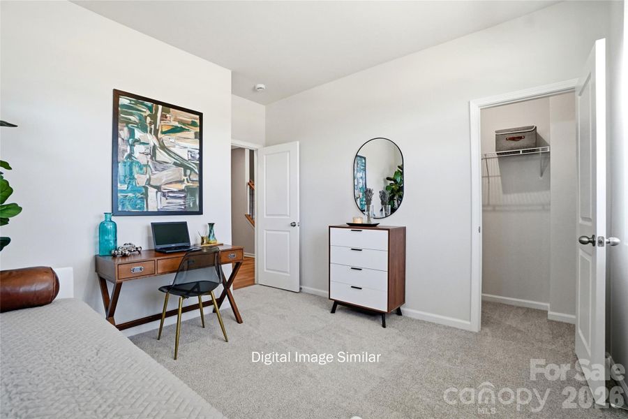 Furnished interior view inside a new home in Bratton Pointe, Rock Hill (Image 8).