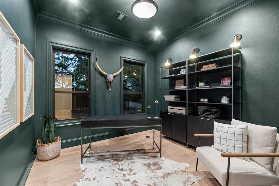 Furnished interior view inside a new home in , Copper Canyon (Image 7). Furnished interior view inside a new home in , Copper Canyon (Image 7).