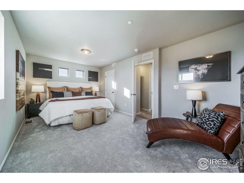 Furnished interior view inside a new home in , Johnstown (Image 4). Furnished interior view inside a new home in , Johnstown (Image 4).
