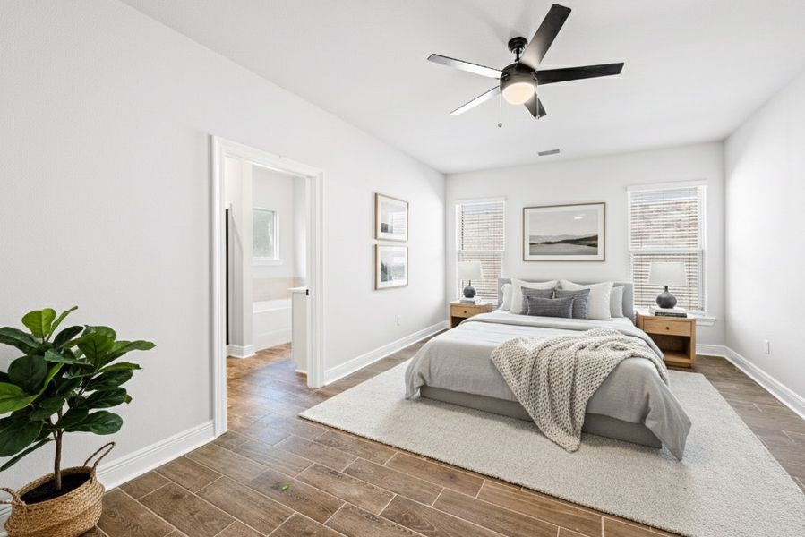 Front exterior of a new home in Sentinel Ridge, Pace, FL, highlighting curb appeal (Image 17).