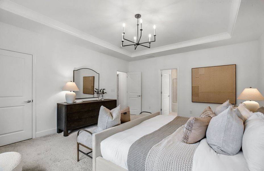 Representative furnished interior of a home built from the Braddock by Pulte Homes in Anderson Point Estates, McDonough (Image 35).