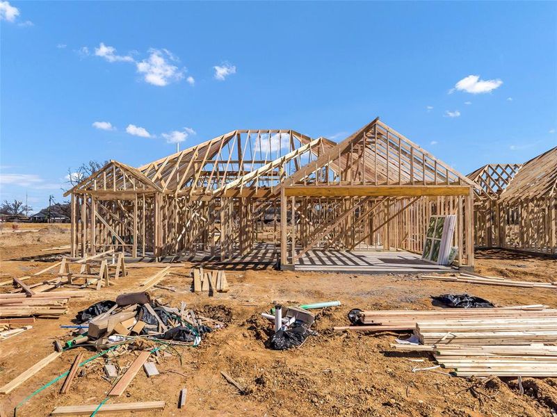 In-progress construction of a new home in , Tolar, TX (Image 4). In-progress construction of a new home in , Tolar, TX (Image 4).