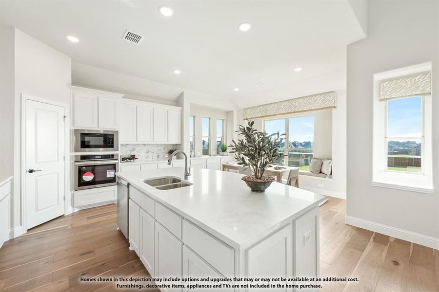Furnished interior view inside a new home in Crystal Lake Estates, Red Oak (Image 20).