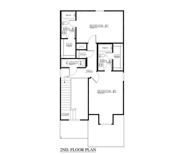2D floor plan layout of this home in , Stephenville, TX (Image 3).