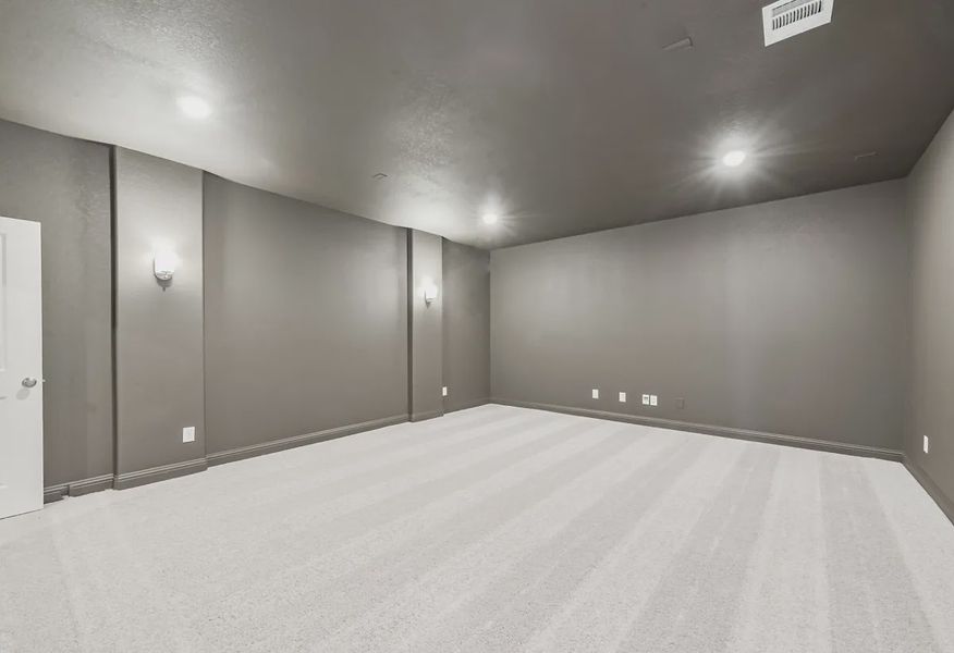 Plan 6040 optional media room - 17 of 24