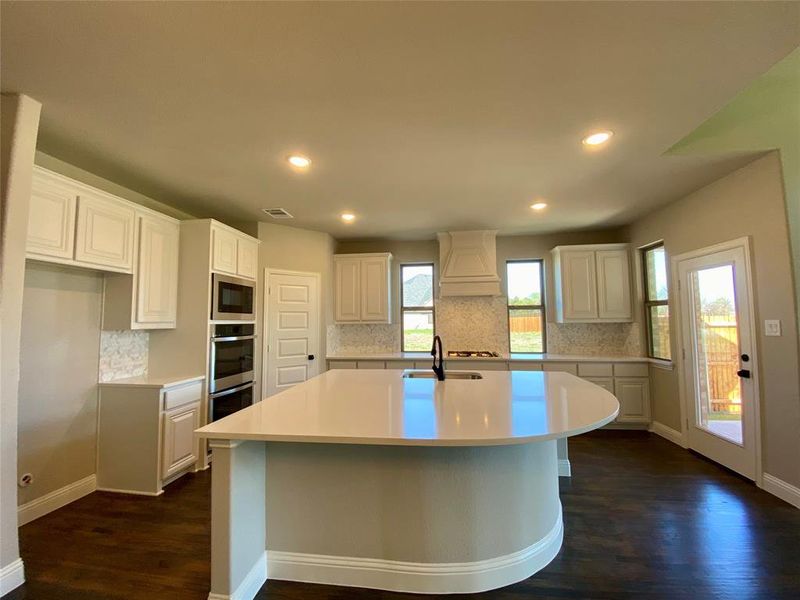 Gourmet Kitchen is perfect for entertaining Gourmet Kitchen is perfect for entertaining