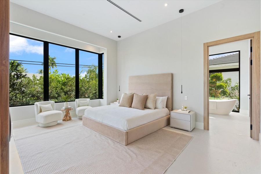 Furnished interior view inside a new home in , Fort Lauderdale (Image 5). Furnished interior view inside a new home in , Fort Lauderdale (Image 5).