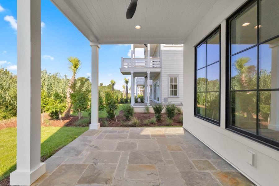 Exterior details and patio area of a home in , Georgetown (Image 50). Exterior details and patio area of a home in , Georgetown (Image 50).