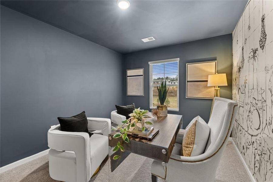 Furnished interior view inside a new home in Reeves Park, Stockbridge (Image 42).