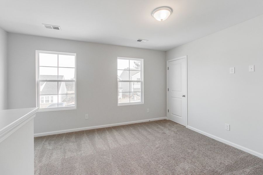 Spacious, unfurnished interior of a new home in Ellington, Elgin (Image 28). Spacious, unfurnished interior of a new home in Ellington, Elgin (Image 28).