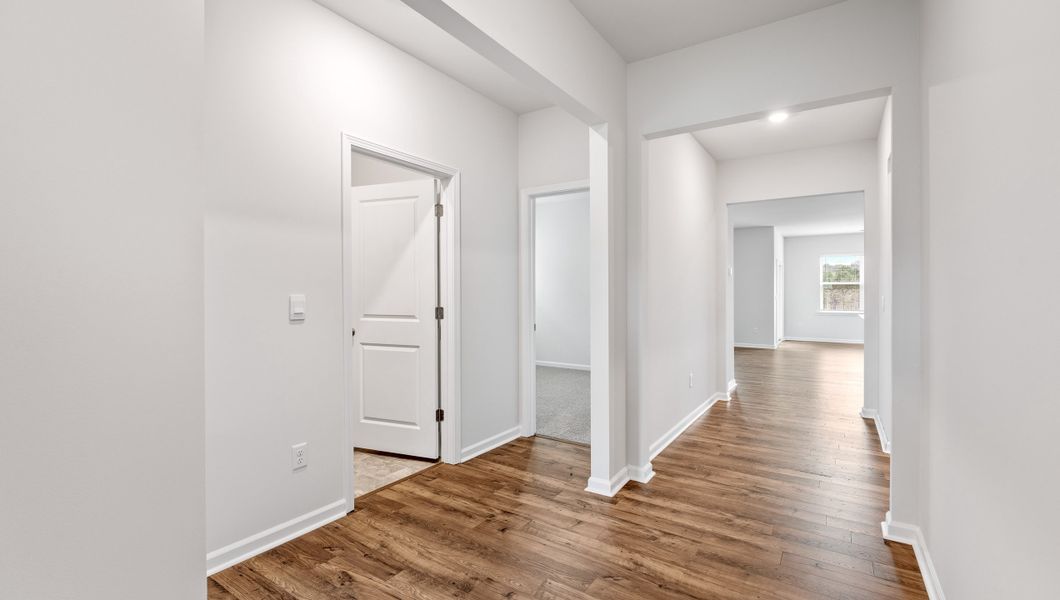Spacious, unfurnished interior of a new home in Spring Ridge, Anderson (Image 13). Spacious, unfurnished interior of a new home in Spring Ridge, Anderson (Image 13).