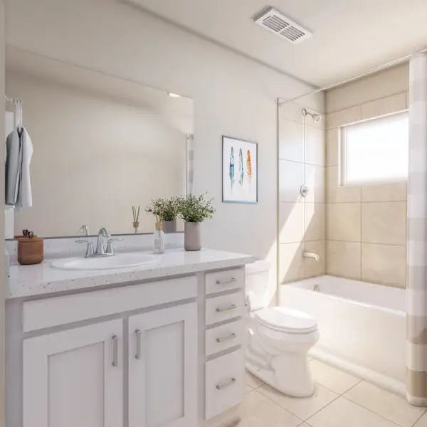 Furnished interior view inside a new home in Mason Woods, Cypress (Image 4). Furnished interior view inside a new home in Mason Woods, Cypress (Image 4).