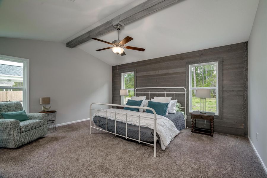 Representative furnished interior of a home built from the Chatham A by JC Jackson Homes,LLC in Heritage Pointe, Newport (Image 11).