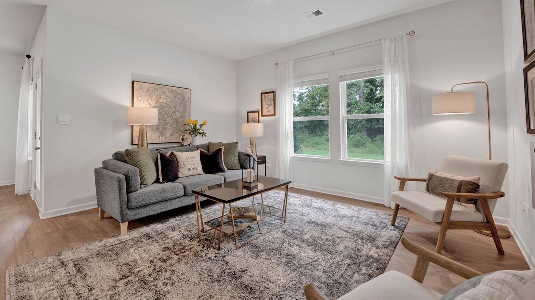 Furnished interior view inside a new home in Riverwood Gardens, Oakland (Image 17).