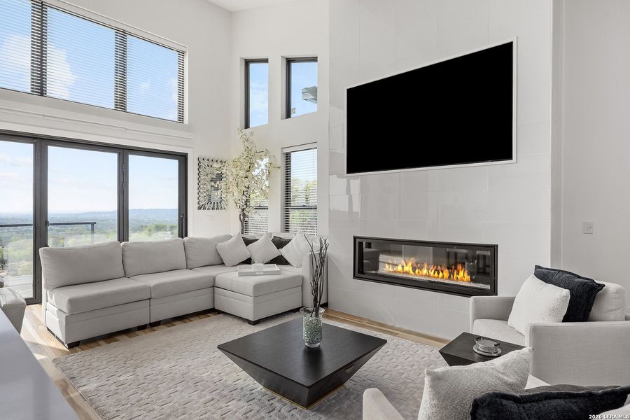 Furnished interior view inside a new home in , Kerrville (Image 18).