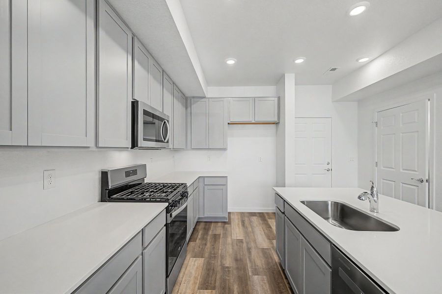 Furnished interior view inside a new home in Arras Park, Thornton (Image 3).