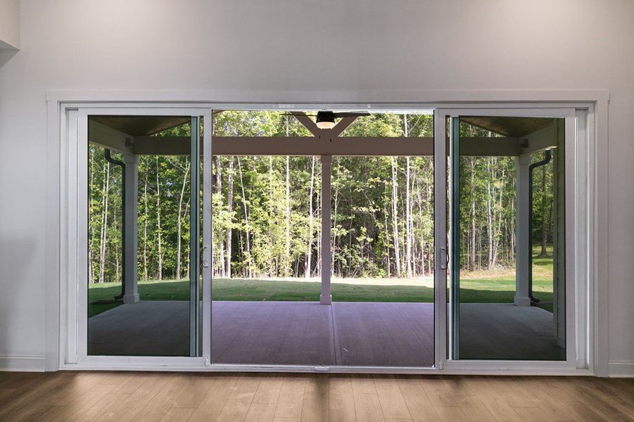 Spacious, unfurnished interior of a new home in Harmon Springs, Carrollton (Image 33).