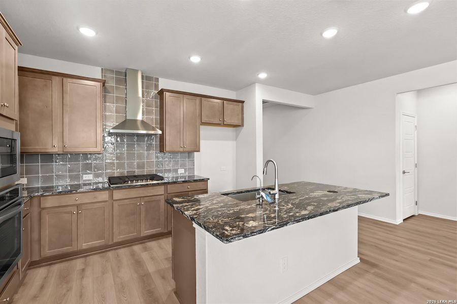 Furnished interior view inside a new home in Bricewood, San Antonio (Image 14).