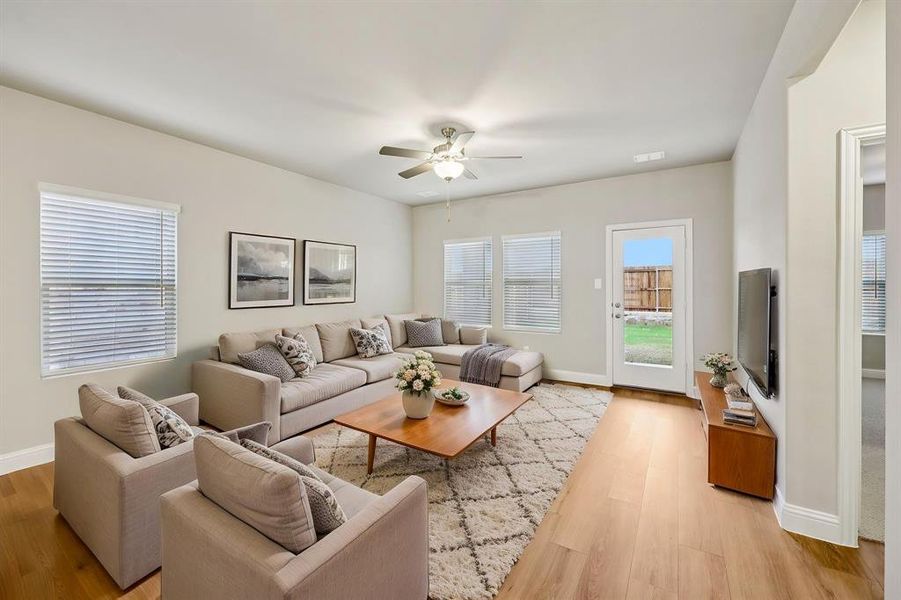 Photo is not of the actual home, but is an inspirational photo of builder’s model home and may depict options, furnishings, and/or decorator features that are not included.