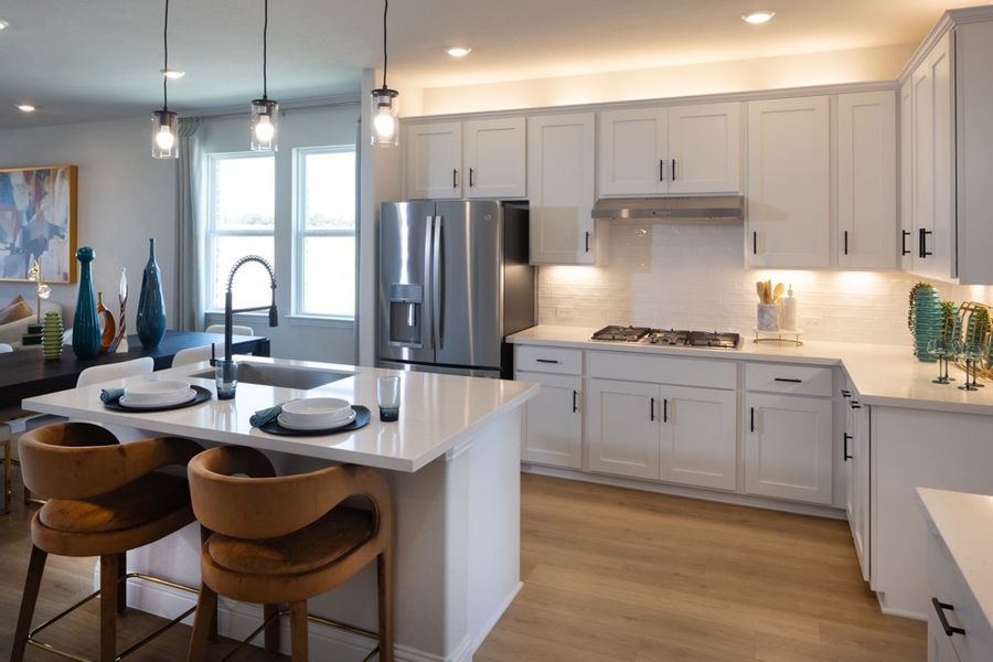 Furnished interior view inside a new home in North Sky Celina, Celina (Image 10).