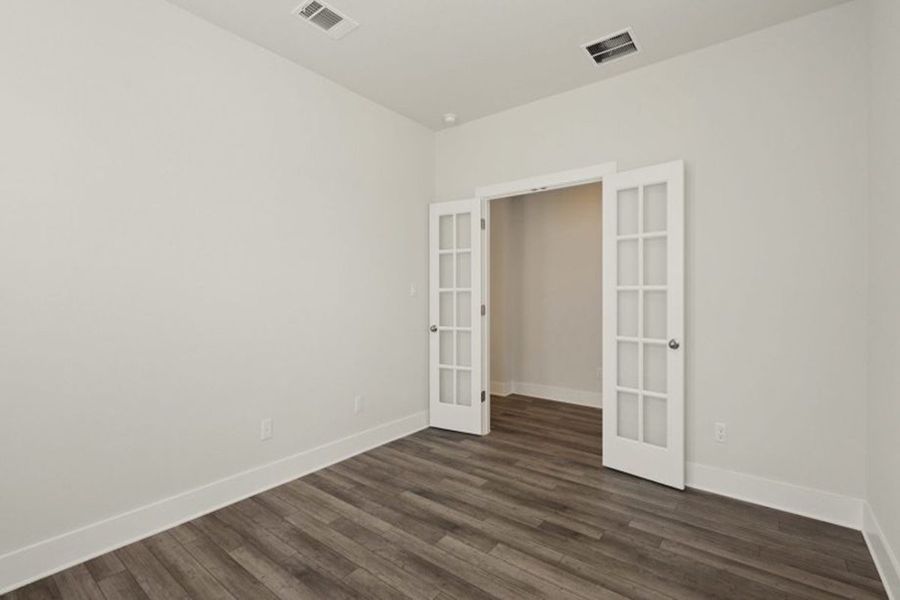 Representative unfurnished interior of a home built from the Greenbriar by Pacesetter Homes in Orchard Ridge, Liberty Hill (Image 42). Representative unfurnished interior of a home built from the Greenbriar by Pacesetter Homes in Orchard Ridge, Liberty Hill (Image 42).