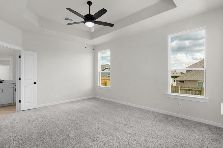 Spacious, unfurnished interior of a new home in Nolina, Georgetown (Image 13).