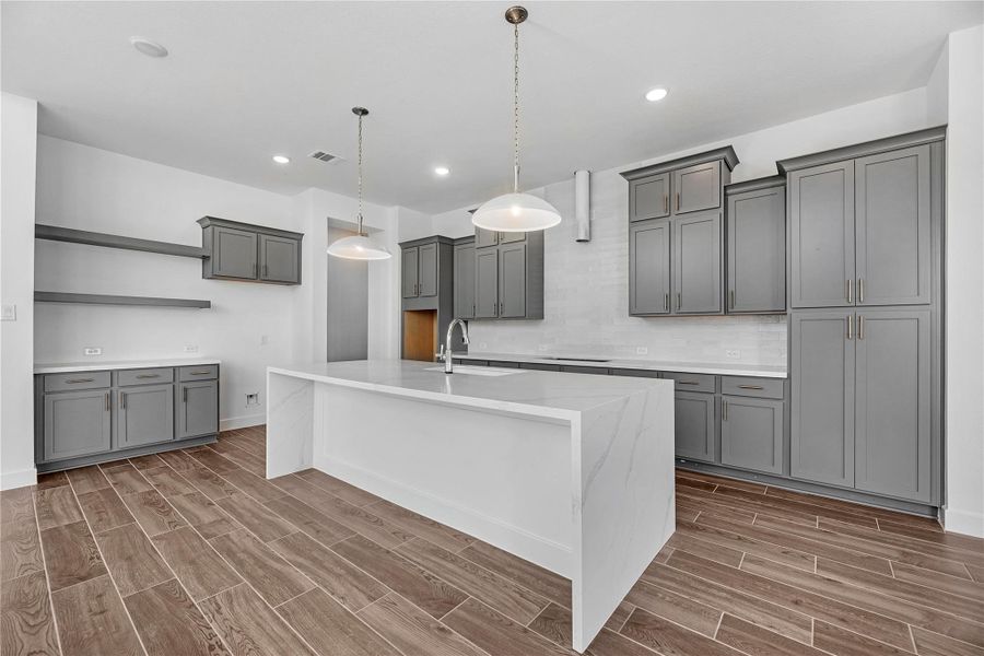 Furnished interior view inside a new home in Austin Point, Richmond (Image 5).