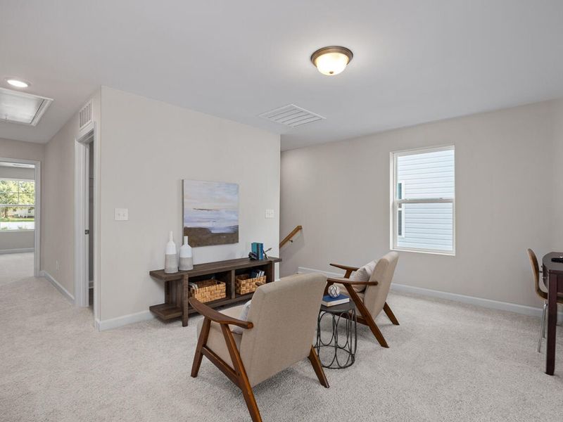 Furnished interior view inside a new home in Gregory Village, Lillington (Image 21).
