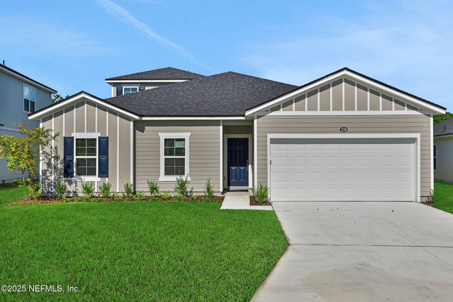 Exterior details and patio area of a home in Bellbrooke, Jacksonville (Image 23).