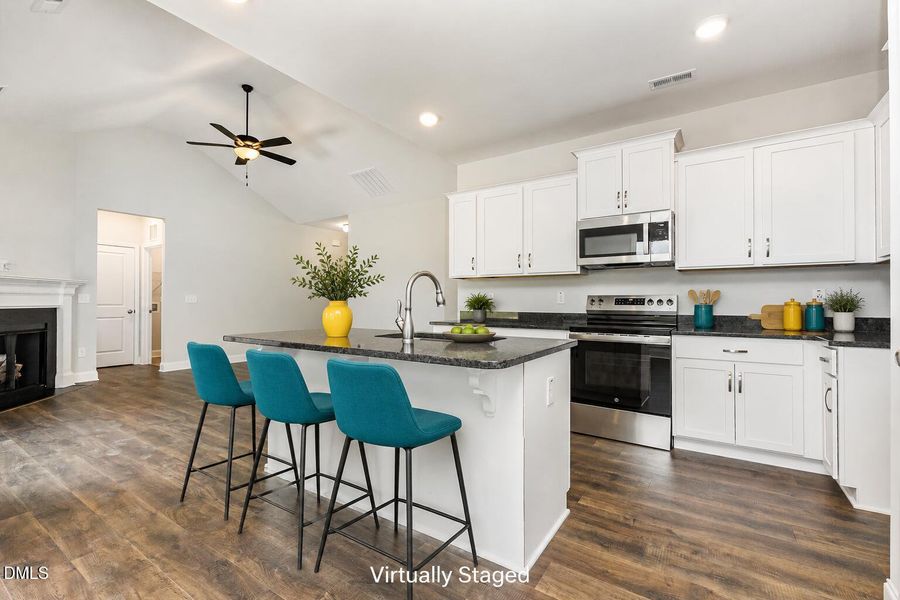 Kitchen Virtually Staged Kitchen Virtually Staged