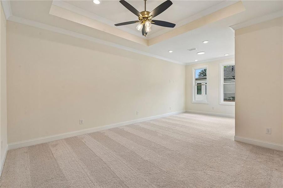 Spacious, unfurnished interior of a new home in Byers Park, Alpharetta (Image 22). Spacious, unfurnished interior of a new home in Byers Park, Alpharetta (Image 22).