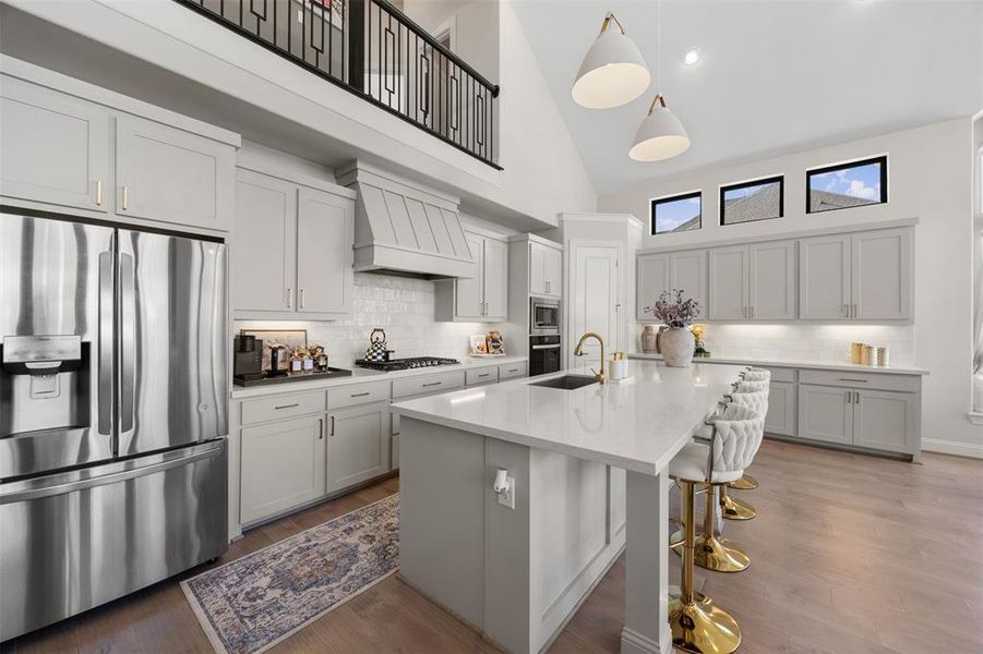 Furnished interior view inside a new home in Somercrest, Midlothian (Image 10).