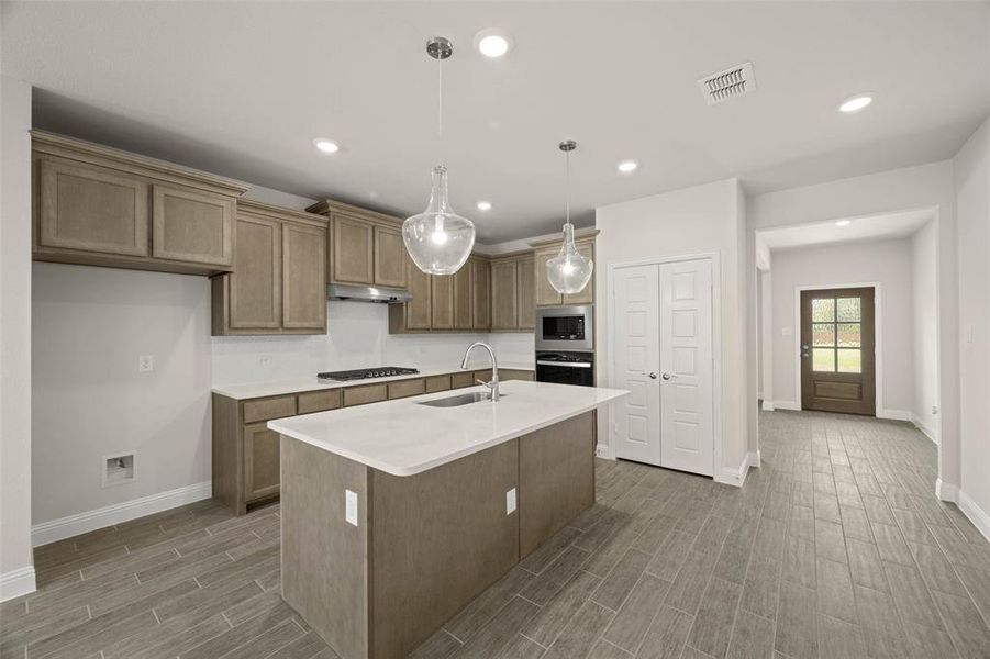 Furnished interior view inside a new home in , Midlothian (Image 6). Furnished interior view inside a new home in , Midlothian (Image 6).