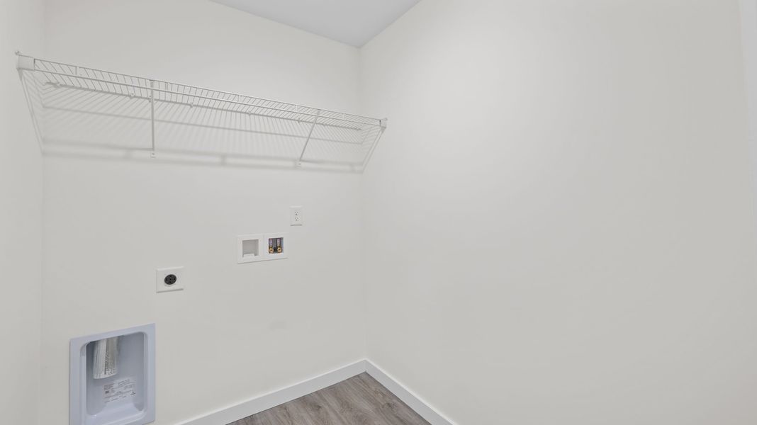 Representative unfurnished interior of a home built from the Sullivan by D.R. Horton in Evergreen Landing, Rossville (Image 21).