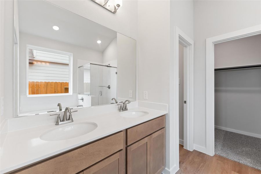 Furnished interior view inside a new home in Bluestem, Brookshire (Image 9).